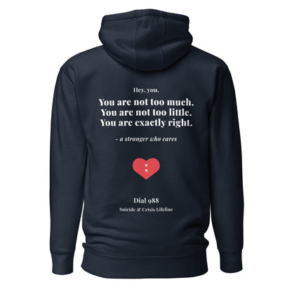 You Are Exactly Right Hoodie