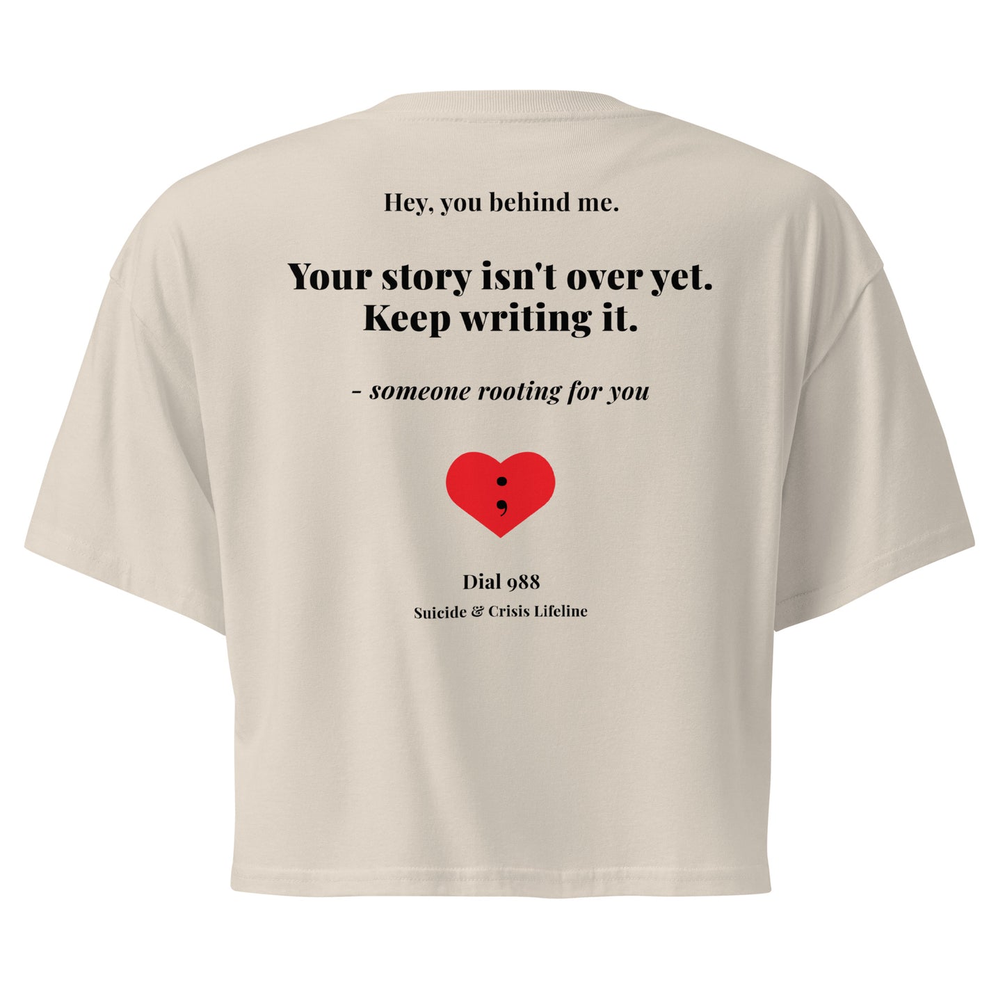 Your Story Isn't Over Crop Top
