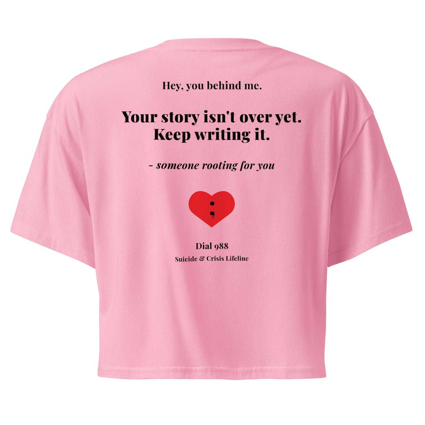 Your Story Isn't Over Crop Top