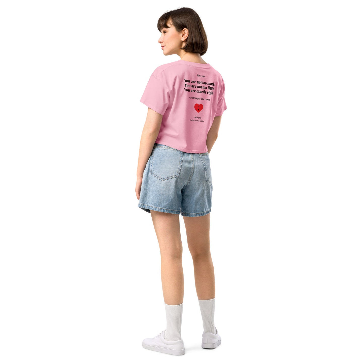 You Are Exactly Right Crop Top