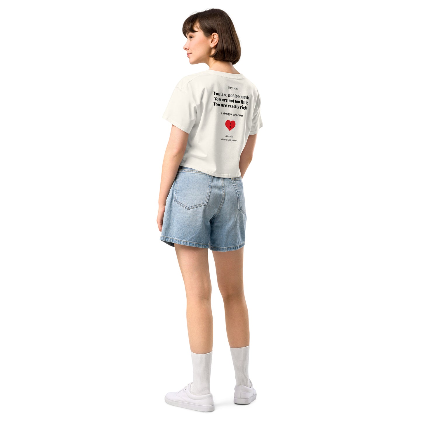 You Are Exactly Right Crop Top