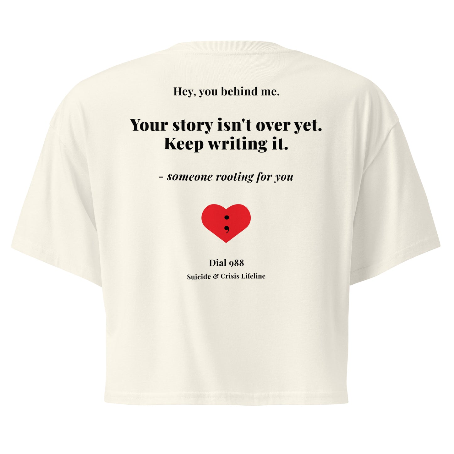 Your Story Isn't Over Crop Top