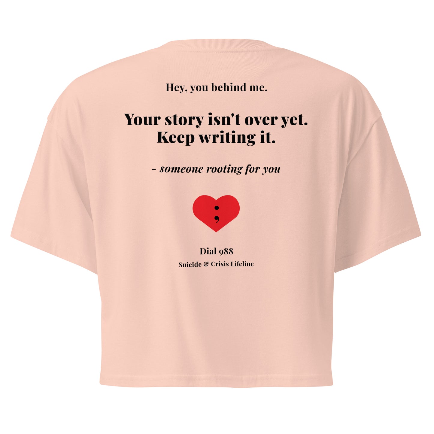 Your Story Isn't Over Crop Top